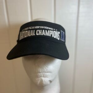Y2K Duke Blue Devils 2001 Men’s Basketball NCAA National Champions SPL 28 Visor